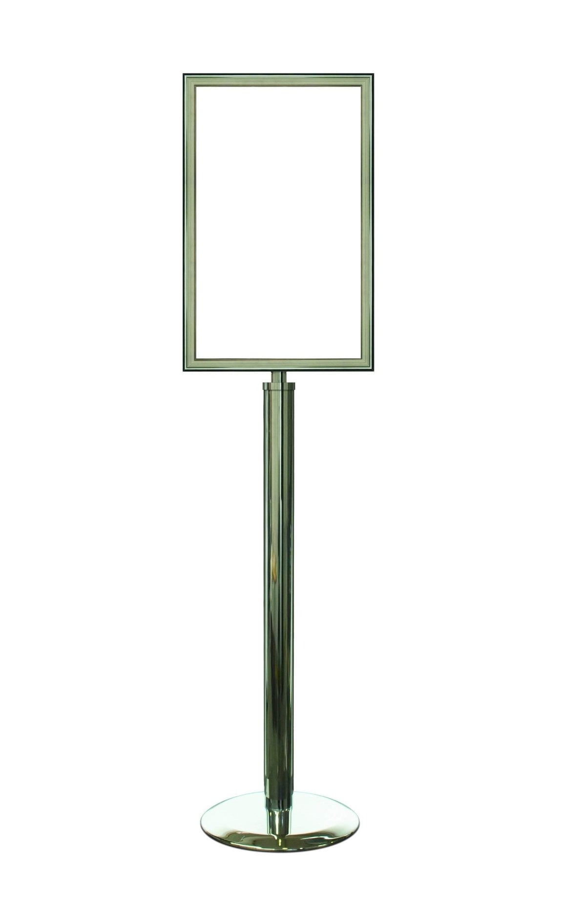 Tensabarrier Sign Stand with Frame - Crowd Control Warehouse