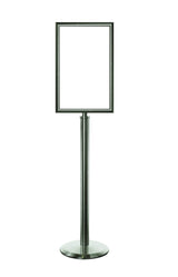 Tensabarrier Sign Stand with Frame - Crowd Control Warehouse