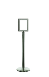Tensabarrier Sign Stand with Frame - Crowd Control Warehouse