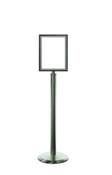 Tensabarrier Sign Stand with Frame - Crowd Control Warehouse