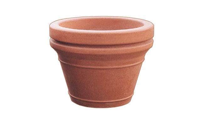 Terrene Medium Round Concrete Planter - Crowd Control Warehouse