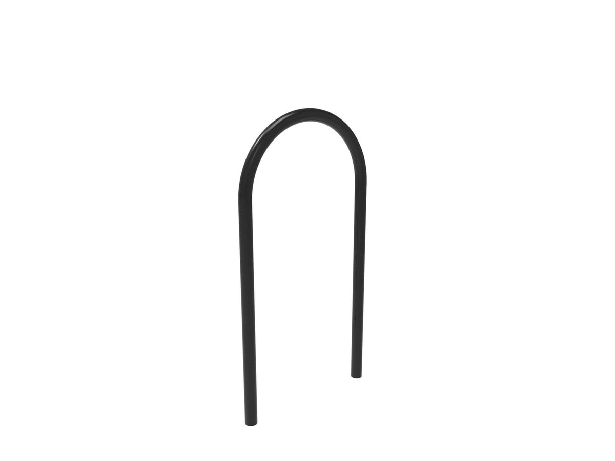 U Loop Bike Rack, 3 Bike Capacity - Ground Insert Mount - Crowd Control Warehouse