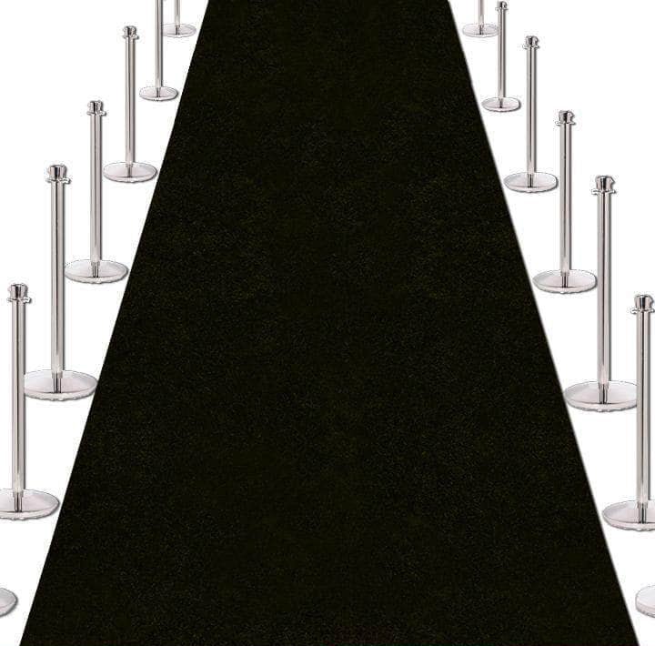 VIP Carpet Specialty Colors - 5 Feet Wide, Multiple Lengths - Crowd Control Warehouse