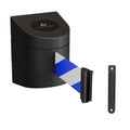CCW Series WMB-230- Wall Mounted Retractable Belt Barrier With Black Fixed ABS Case- 20, 25 & 30 Ft. Belts