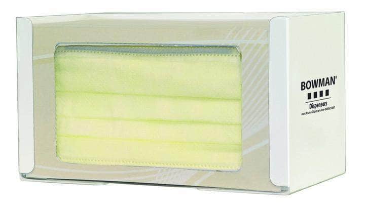 Wall Mounted Face Cover Dispenser - Earloop Style - Crowd Control Warehouse