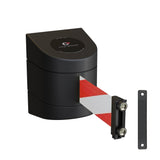 Wall Mounted Retractable Belt Barrier, 20 Ft. Belt - Montour Line WMX160 - Crowd Control Warehouse