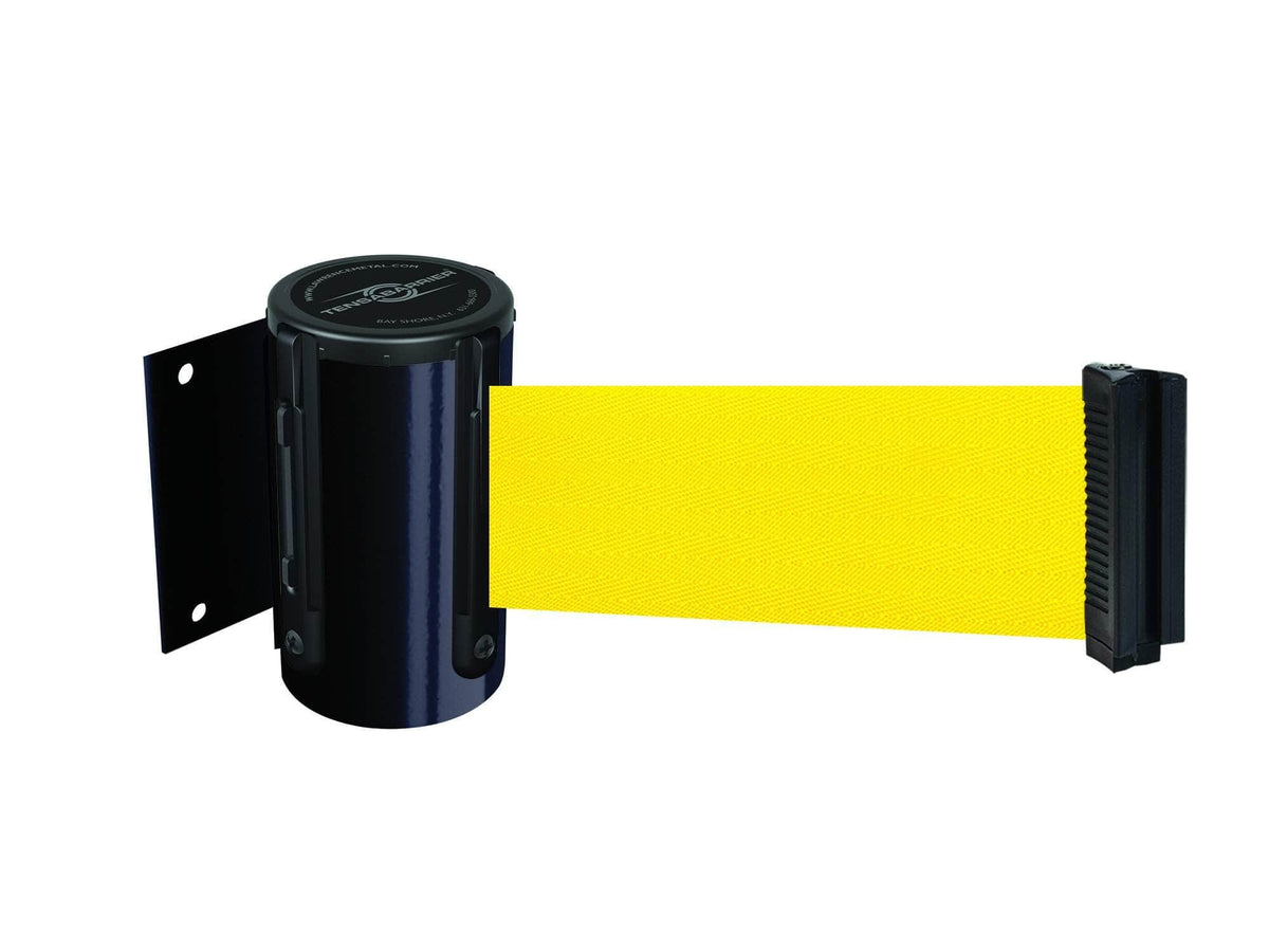Wall Mounted Retractable Belt Barrier - Tensabarrier 896 - Crowd Control Warehouse