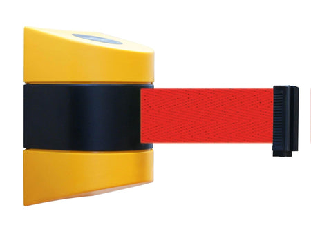 Wall Mounted Retractable Belt Barrier - Tensabarrier 897 - Crowd Control Warehouse