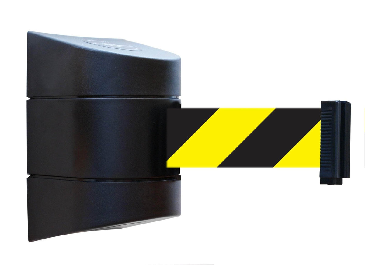 Wall Mounted Retractable Belt Barrier - Tensabarrier 897 - Crowd Control Warehouse