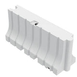 Water/Sand Ballastable Jersey Barrier - 42 in. H x 96 in. L x 24 in. W, 150 - 225 lbs - Crowd Control Warehouse