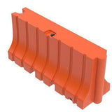 Water/Sand Ballastable Jersey Barrier - 42 in. H x 96 in. L x 24 in. W, 150 - 225 lbs - Crowd Control Warehouse