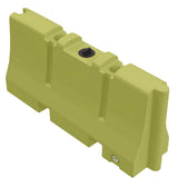 Water/Sand Filled Traffic Jersey Barrier - 32 in. H x 72 in. L x 18 in. W, 70 lbs - Crowd Control Warehouse