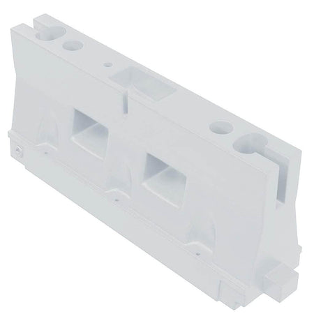 Yodock 2001M Water/Sand Ballastable Roadway Jersey Barrier - 32 in. H x 72 in. L x 18 in. W, 75 lbs - Crowd Control Warehouse