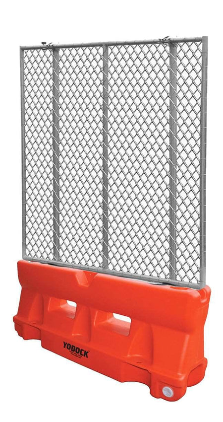 Yodock 2001MB Water/Sand Ballastable Roadway Jersey Barrier - 32 in. H x 72 in. L x 18 in. W, 85 lbs - Crowd Control Warehouse