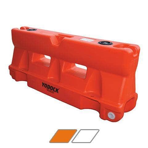 Yodock 2001MB Water/Sand Ballastable Roadway Jersey Barrier - 32 in. H x 72 in. L x 18 in. W, 85 lbs - Crowd Control Warehouse